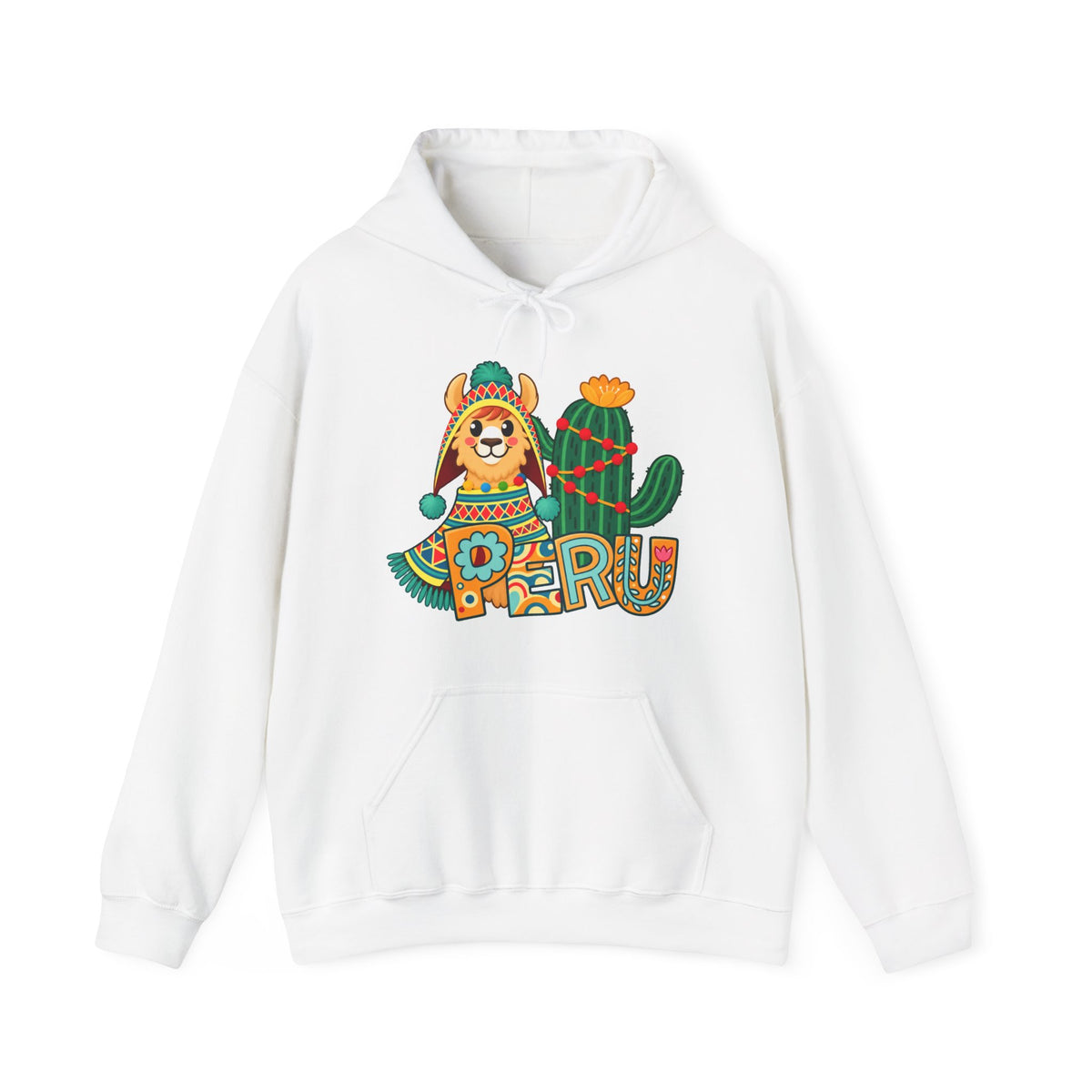 Best Peru Llama Hoodie - Cozy Peruvian Gift for Him & Her