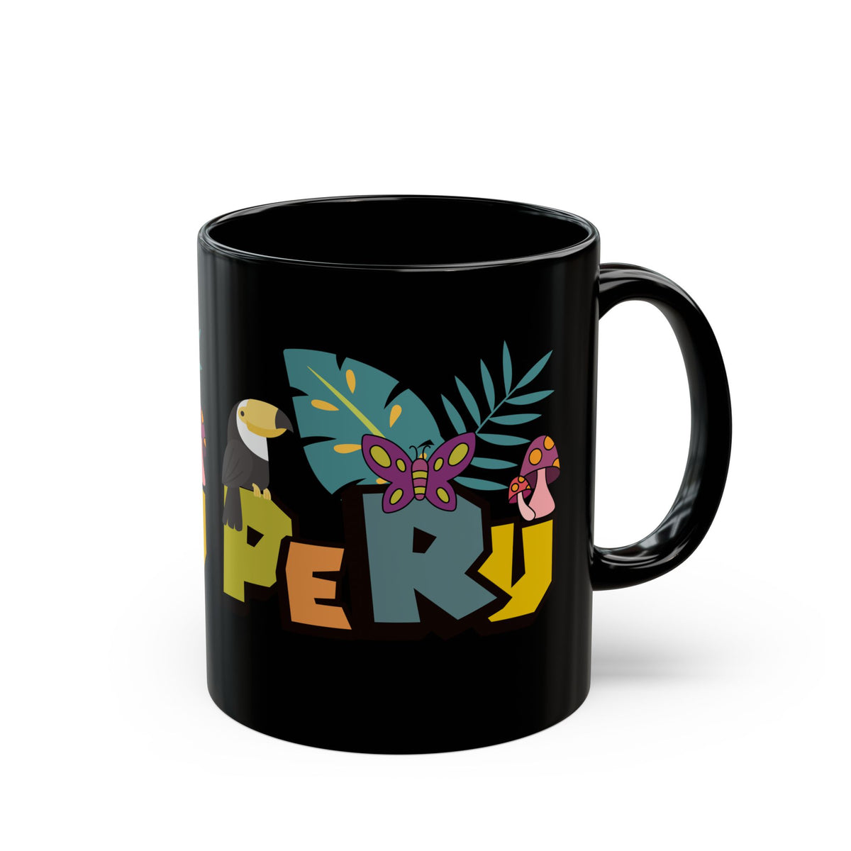 Best Peruvian Black Coffee Mug "Peru Jungle"