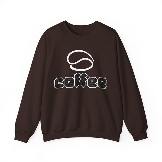 🔴☕ Bold Coffee Sweatshirt USA | Eco-Friendly Unisex Coffee Sweater