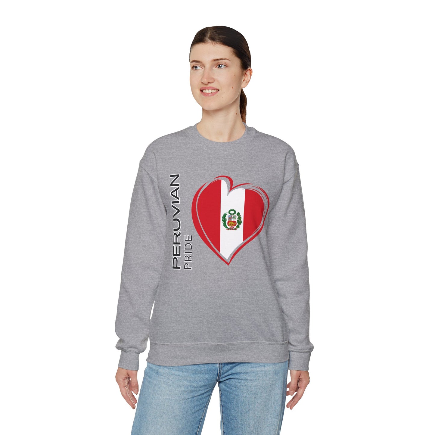 Unisex Sweatshirt "Peruvian Flag"