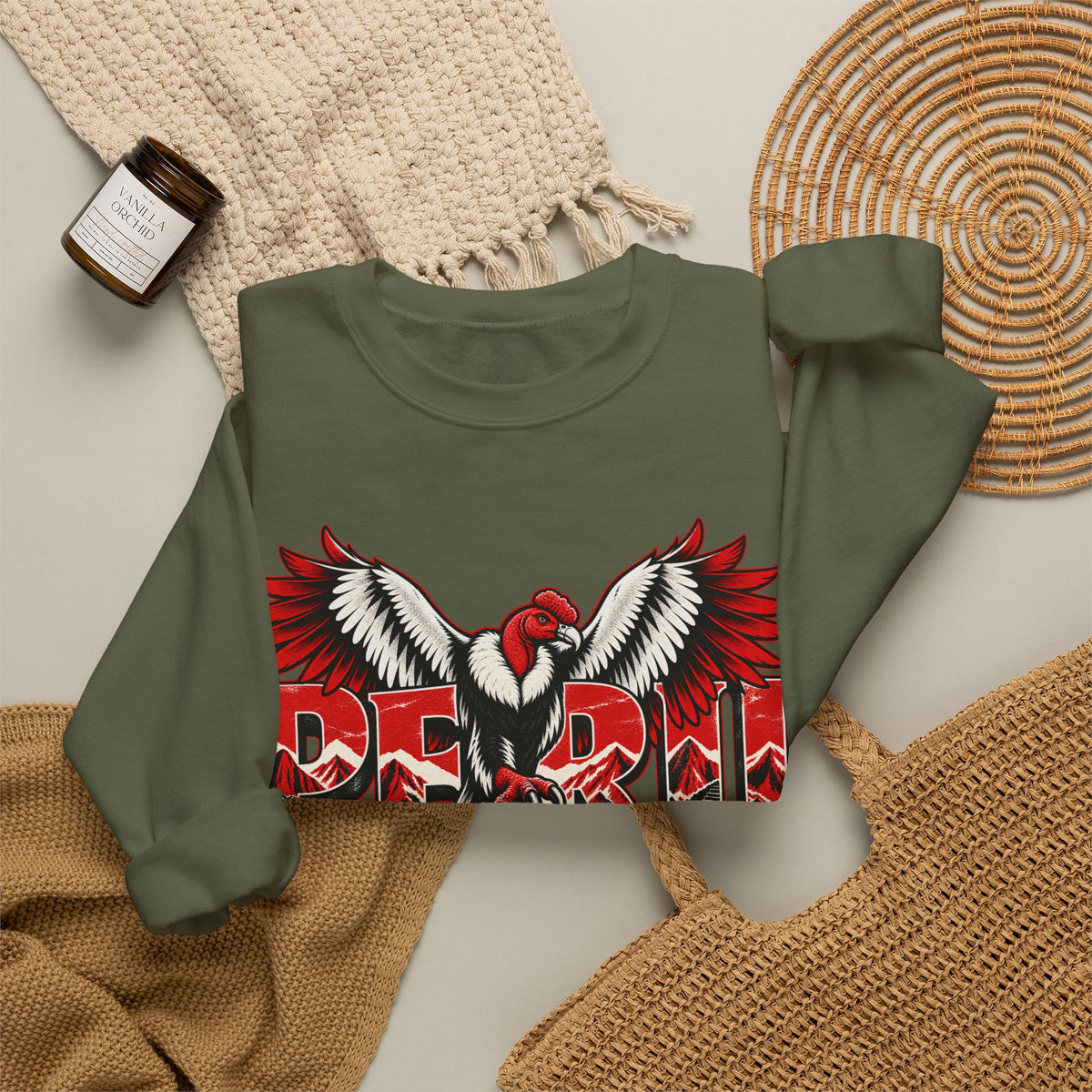 Best Peru Condor Sweatshirt - Peruvian Crewneck