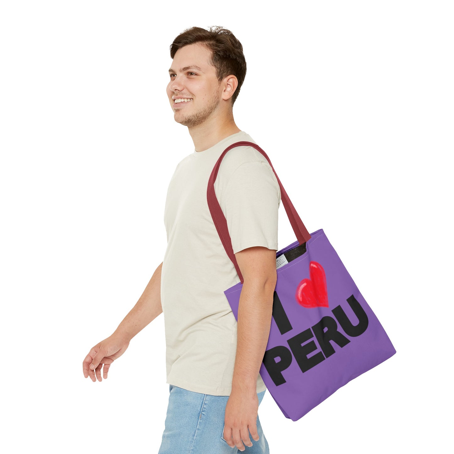 Peruvian Tote Bag "I Love Peru"