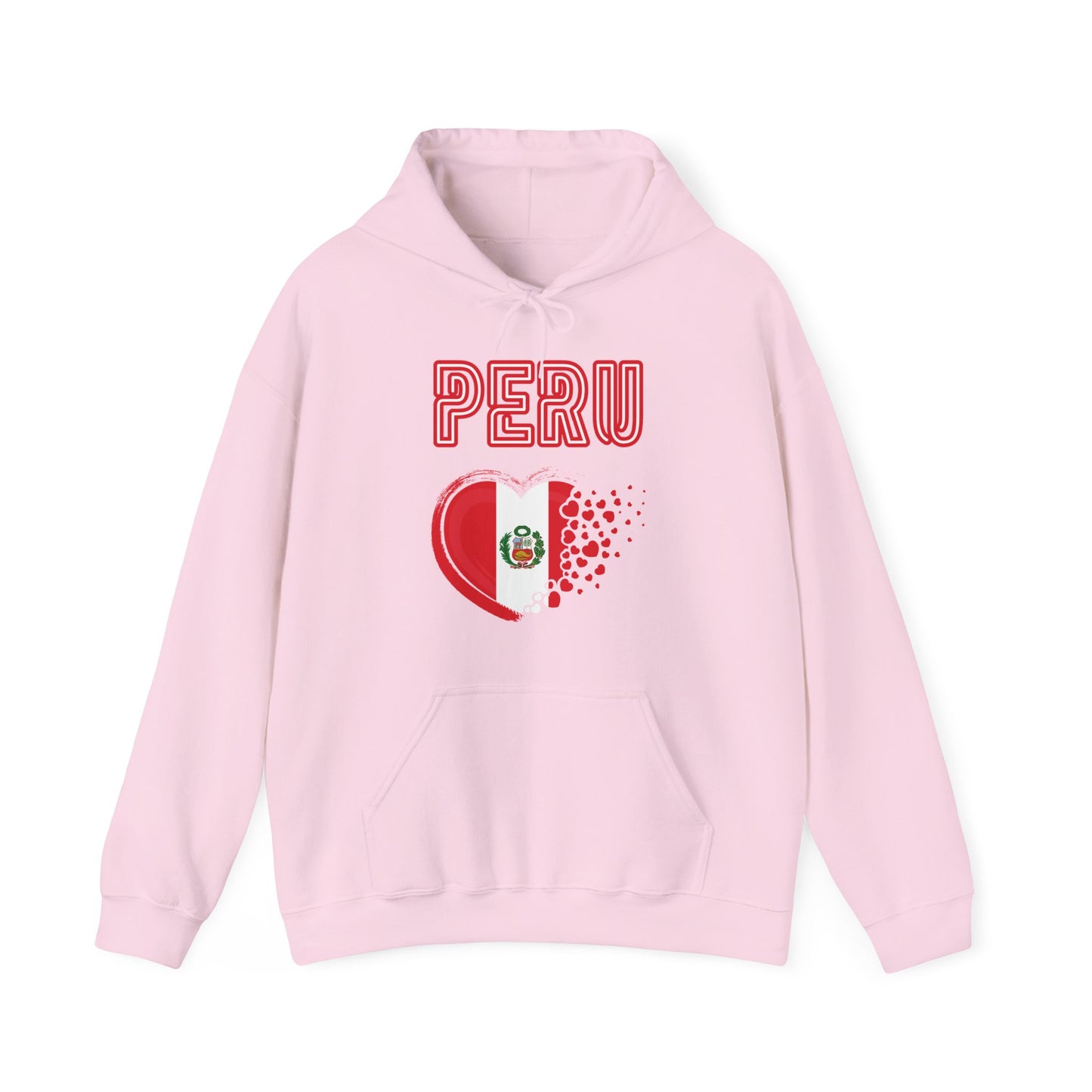 Best Peru Heart Flag Hoodie - Peruvian Pullover