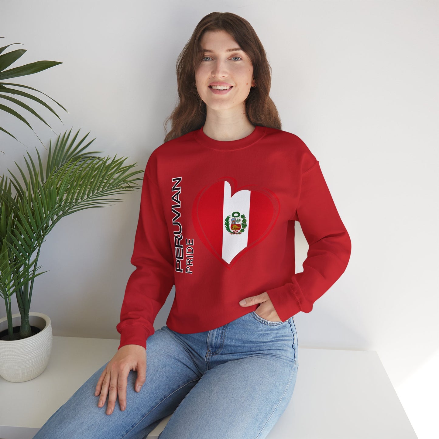 Unisex Sweatshirt "Peruvian Flag"