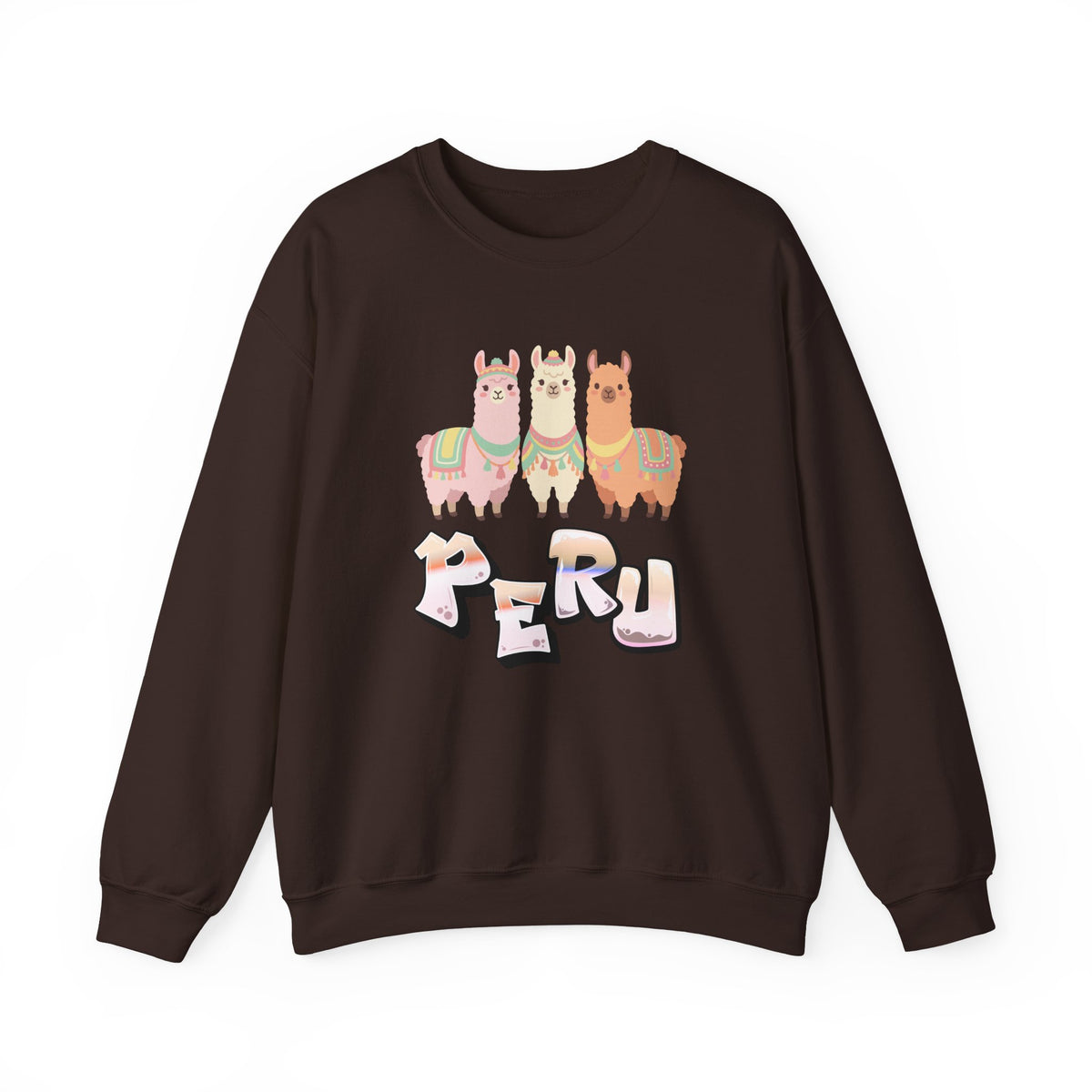 Best Peru Three Llamas Sweatshirt - Peruvian Crewneck