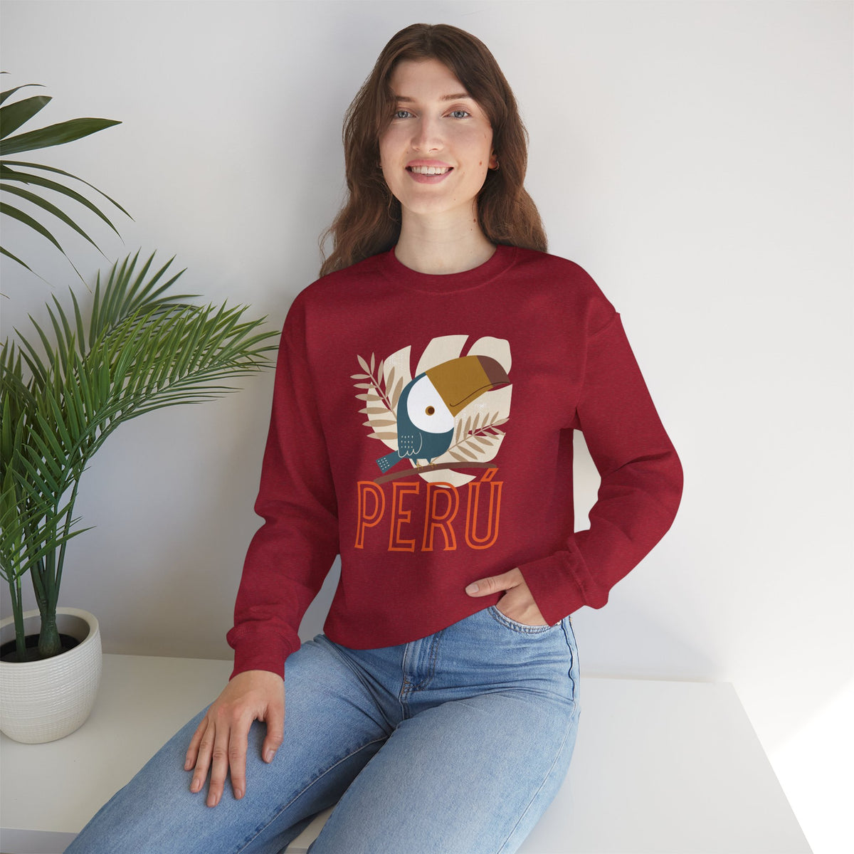 Best Peruvian Unisex Sweatshirt "Peru Toucan"