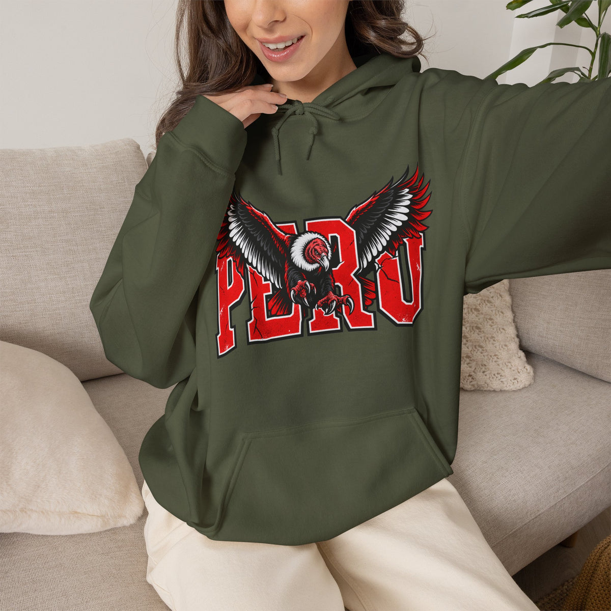 Best Peru Condor Hoodie - Bold Peruvian Tee