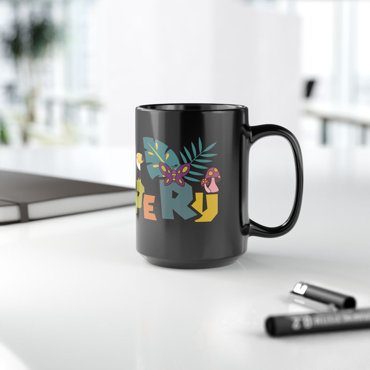 Best Peruvian Black Coffee Mug "Peru Jungle"