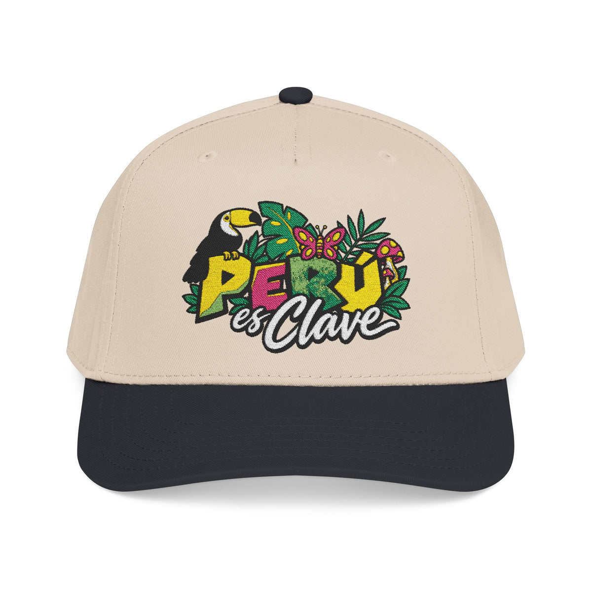 Best Perú es Clave Hat - Embroidered Amazon Toucan Cap