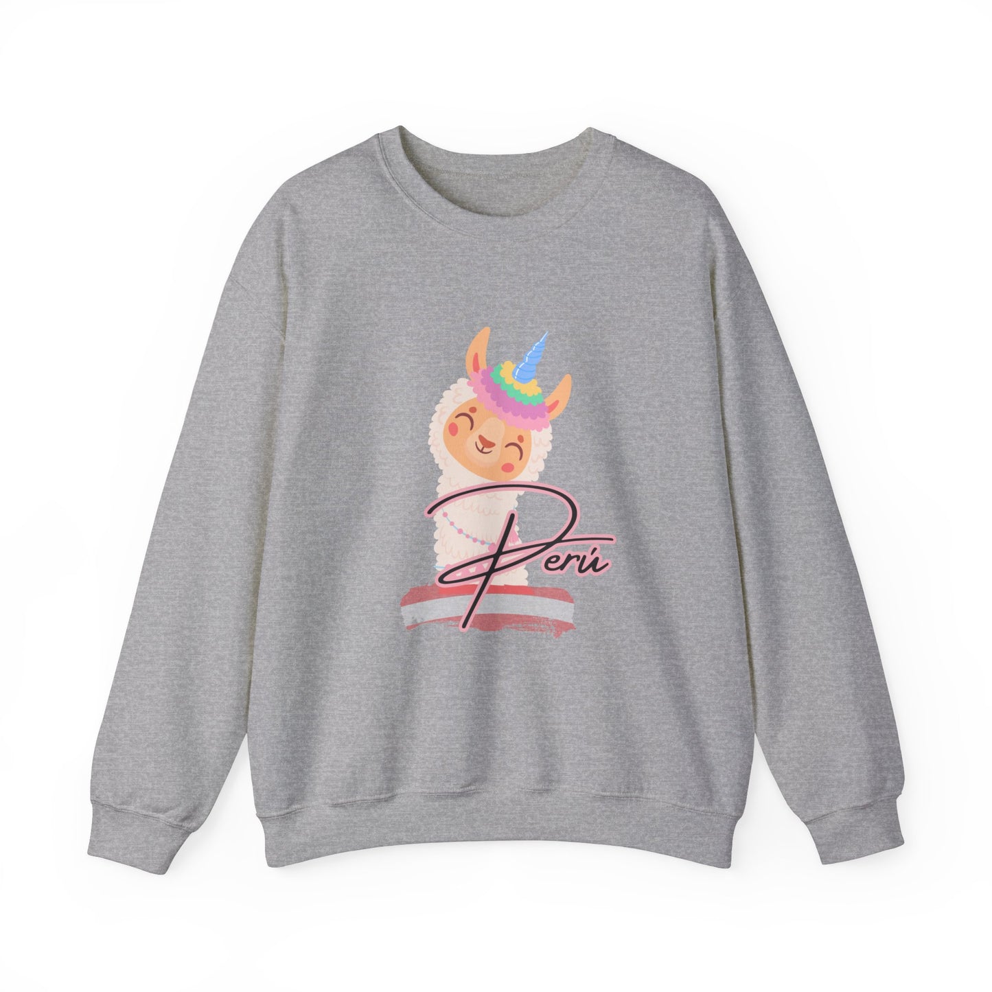 Best Unisex Sweatshirt Peruvian Inspired "Llama Unicorn"