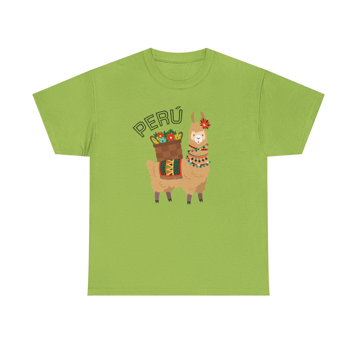 Best Peru Llama T-Shirt USA Unisex Andean Llama Pride Tee