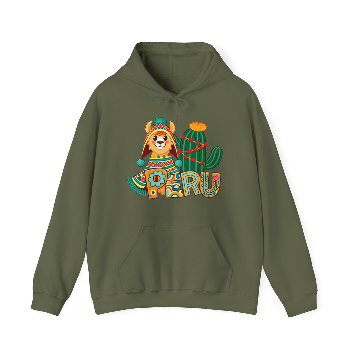 Best Chullo Llama Peru Hoodie - Cute Andean Poncho Gift