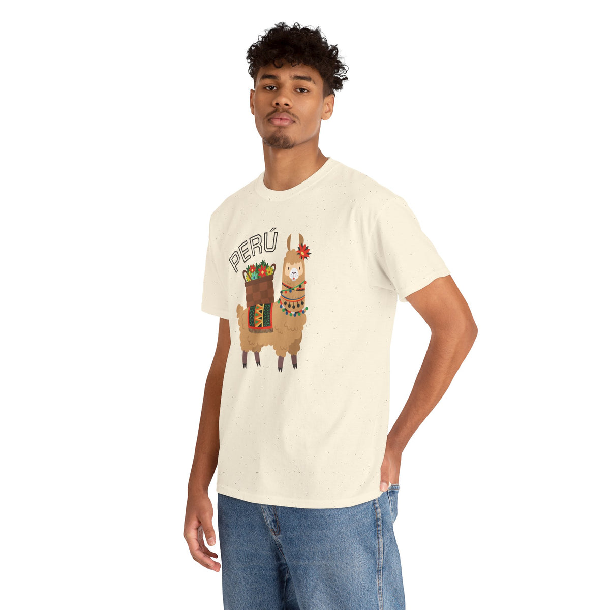 Best Peru Llama T-Shirt USA Unisex Andean Llama Pride Tee