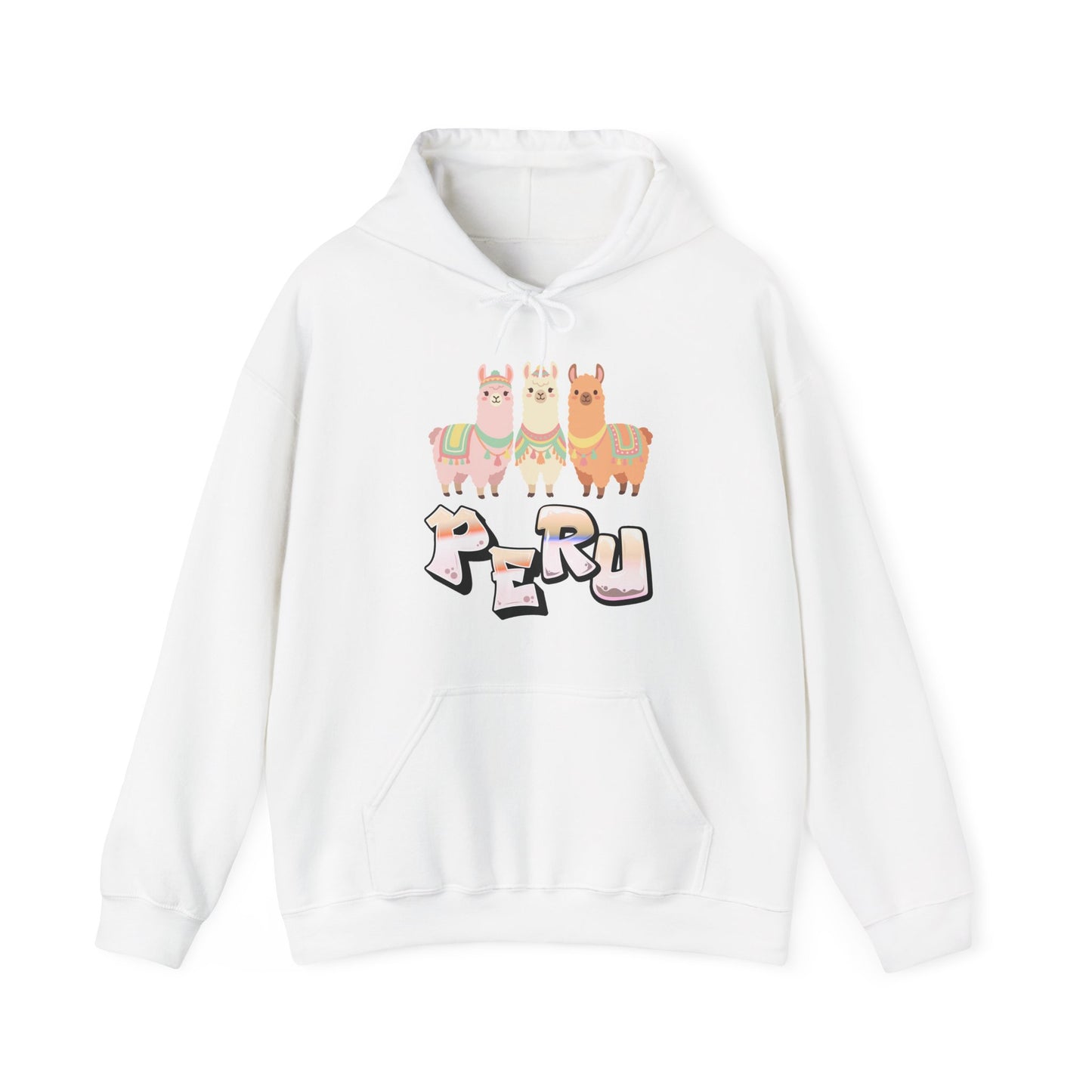 Best Peru Three Llamas Hoodie - Peruvian Pullover