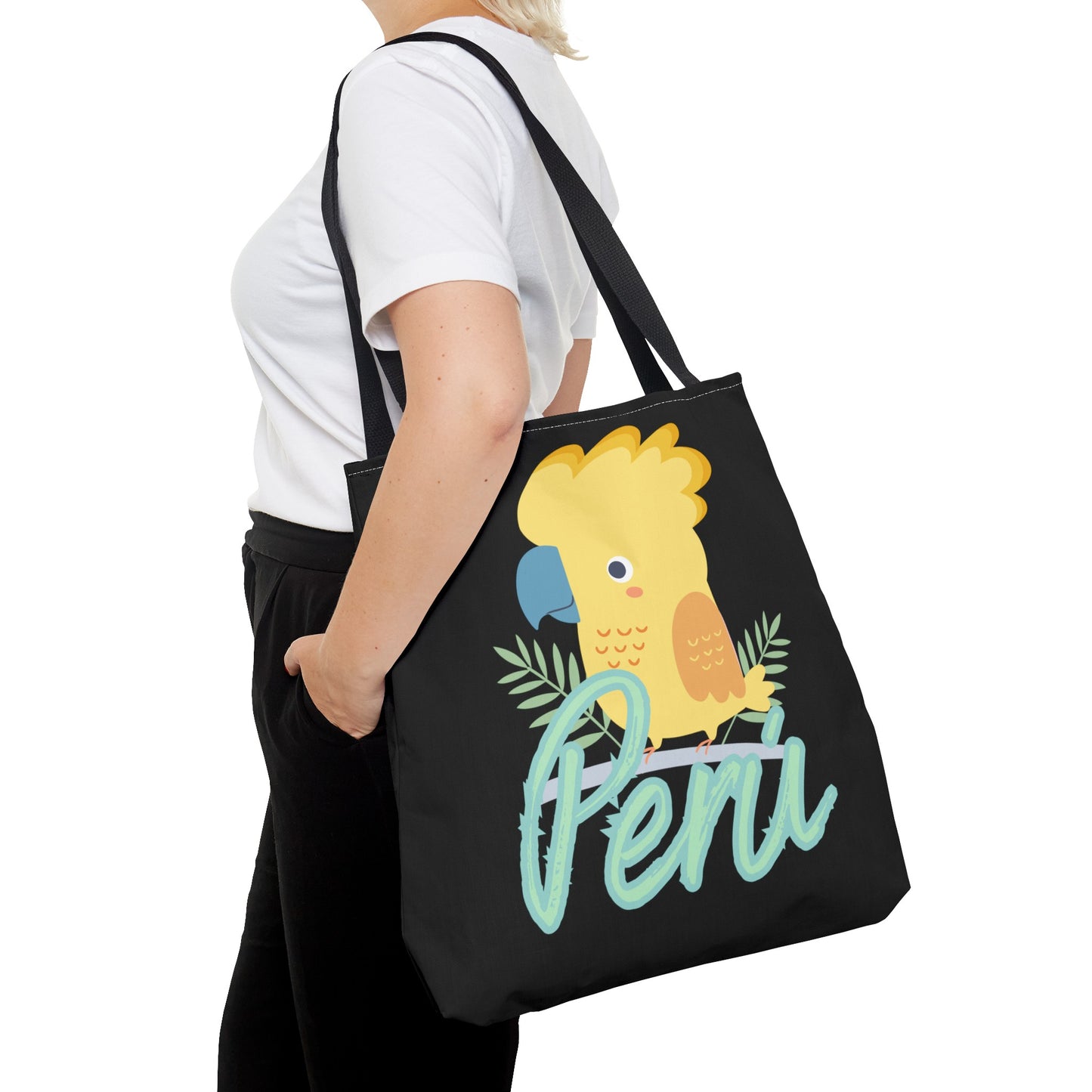 Peruvian Tote Bag "Gallito de Las Rocas"