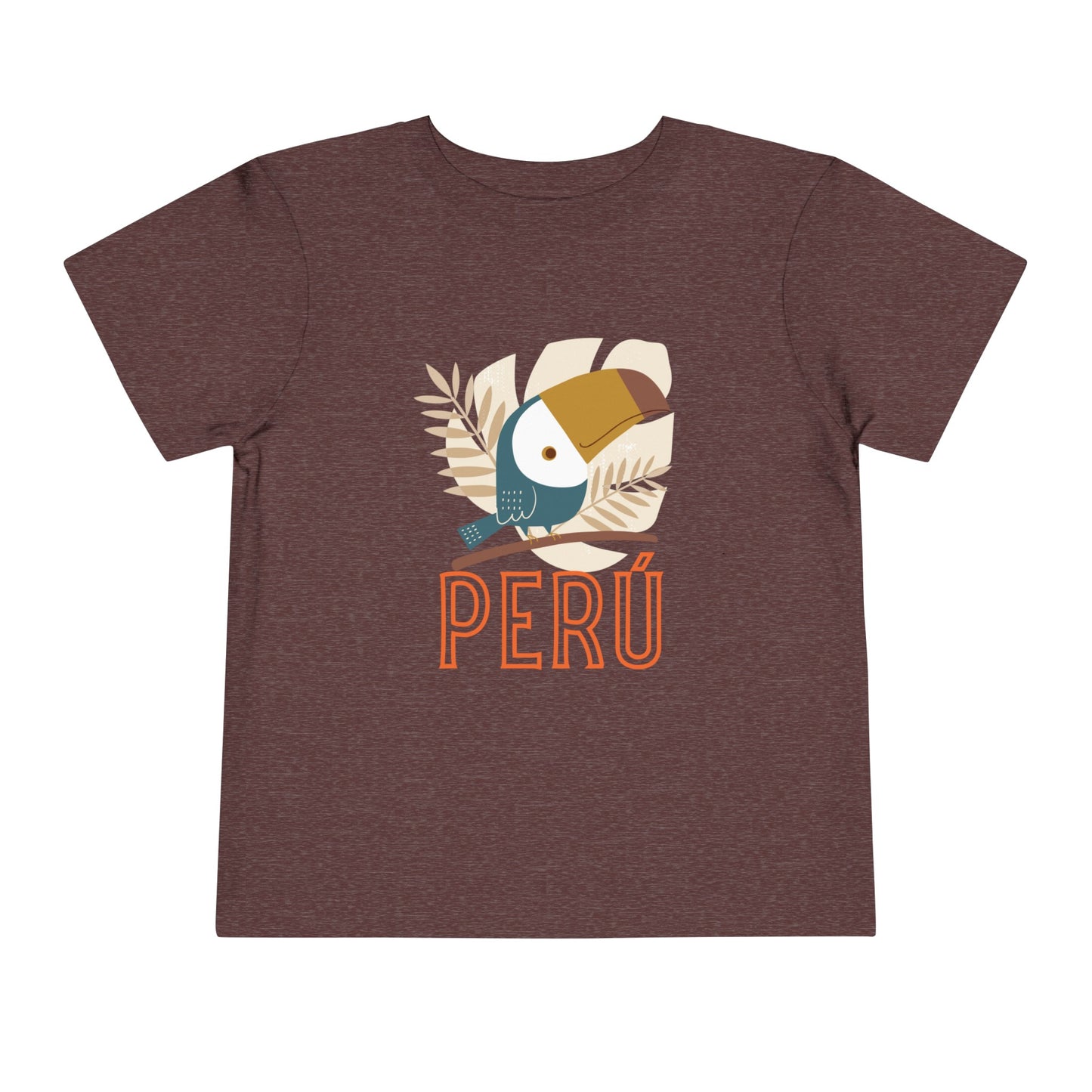 Best PeruvianToddler Short Sleeve Tee "Peru Toucan"