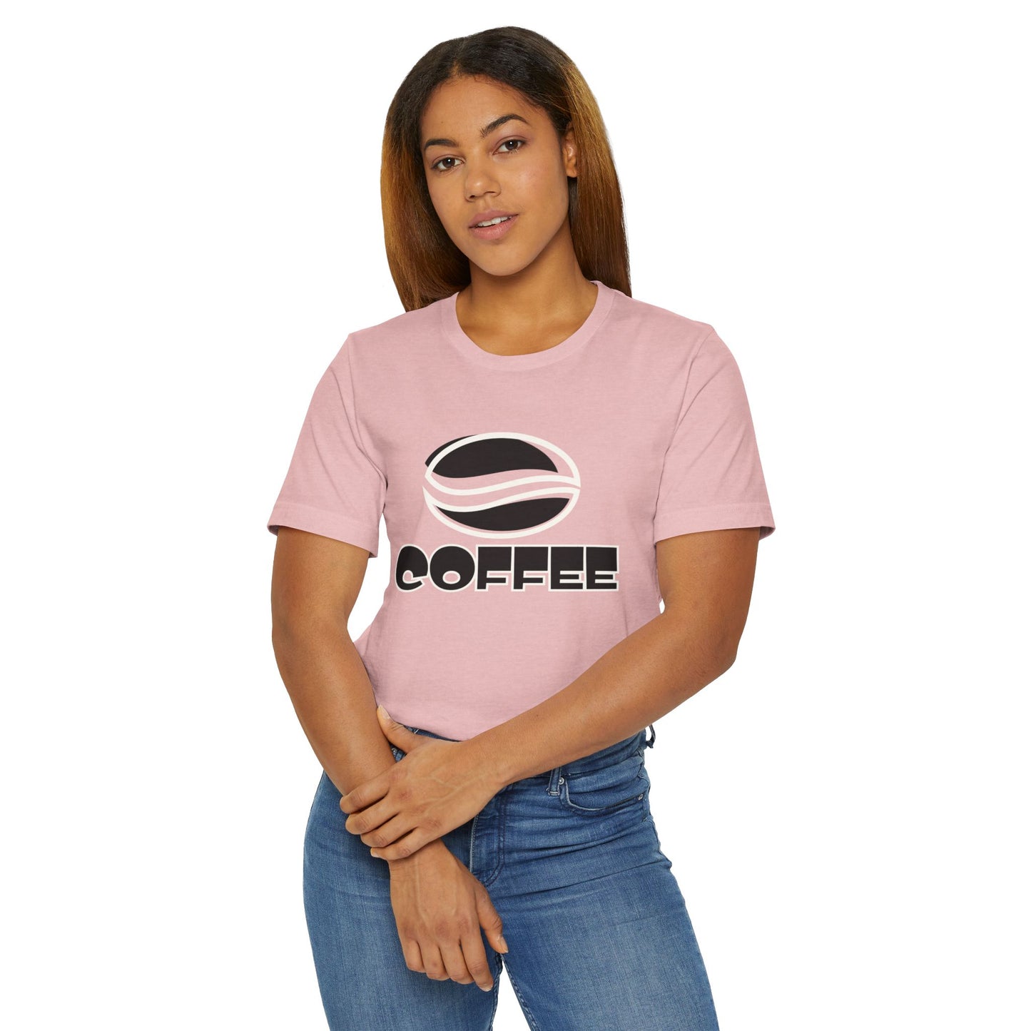 Minimalist Coffee Logo T-Shirt – Modern Graphic Tee for Coffee Lovers (USA Only)