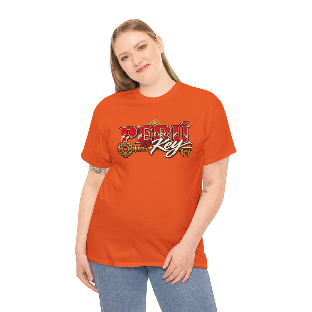 Best Peru is Key T-Shirt - Golden Sun Andes Peruvian Tee