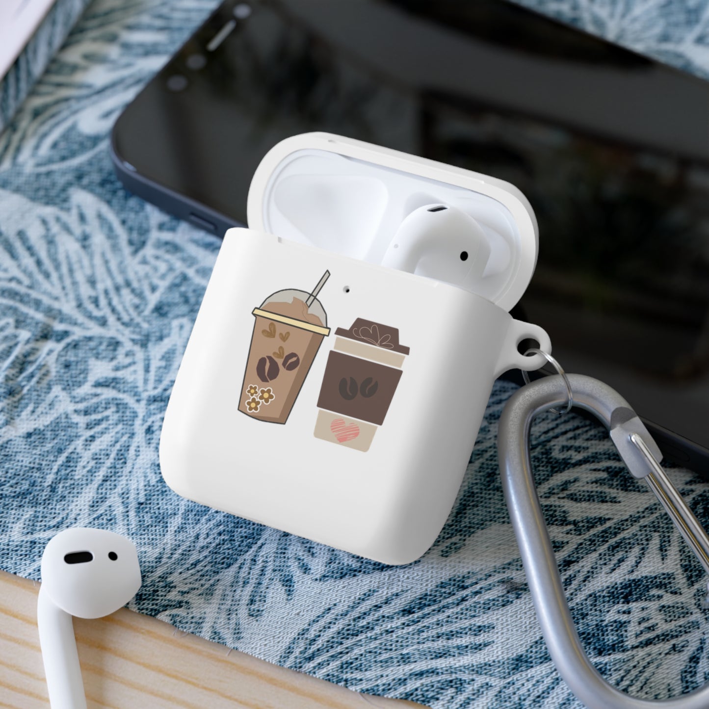 Best Coffee AirPods and AirPods Pro Case Cover "COFFEE'