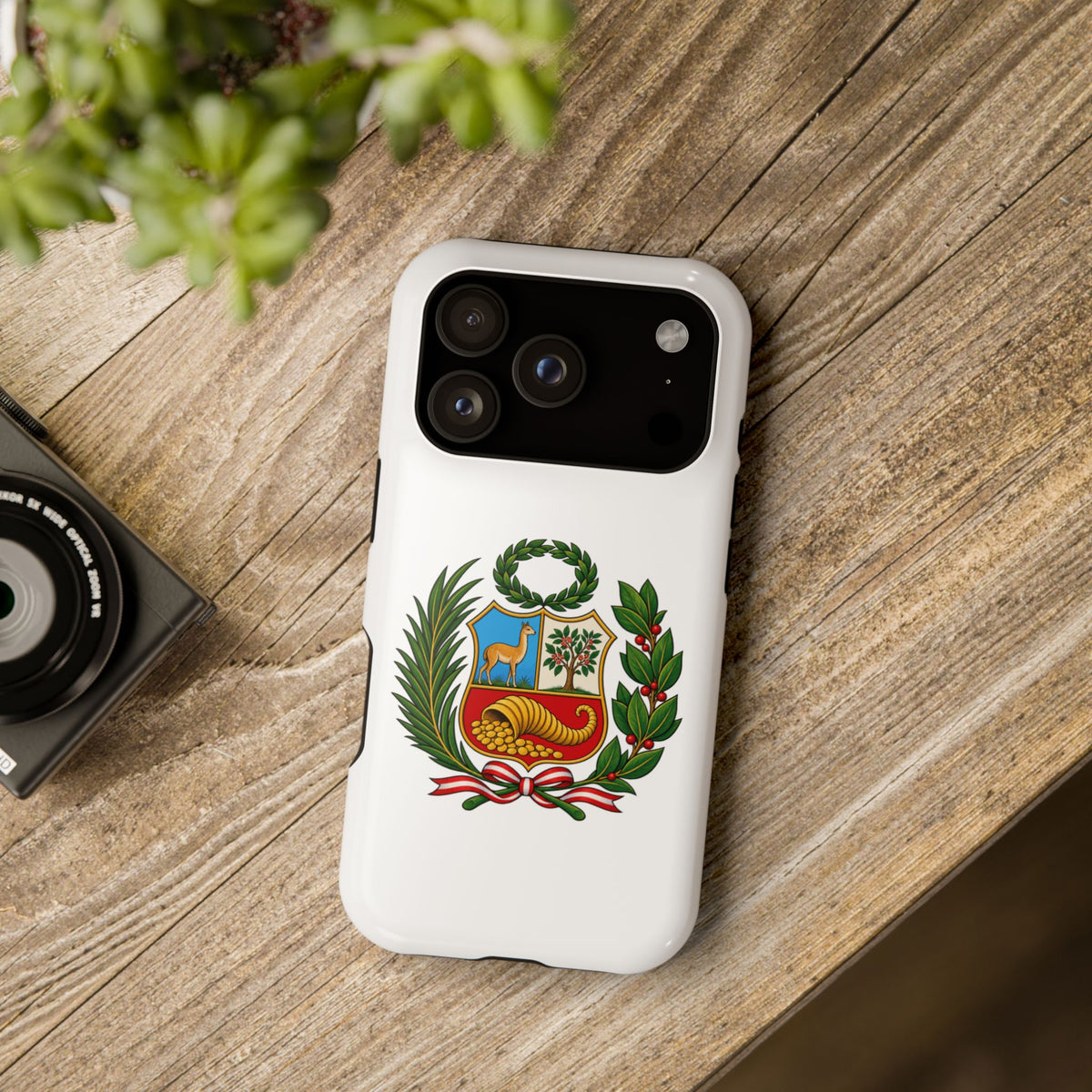 Best Peru Coat of Arms Phone Case - Escudo Nacional Gift