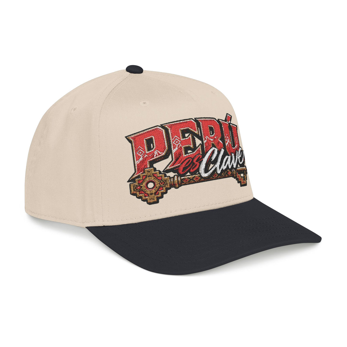 Best Peru Es Clave Embroidered Cap USA