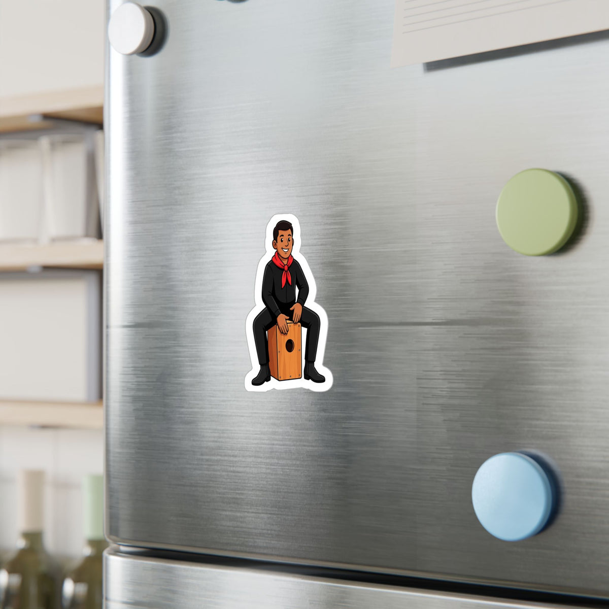 Best Peruvian Cajón Sticker - Afro-Peruvian Music Decal