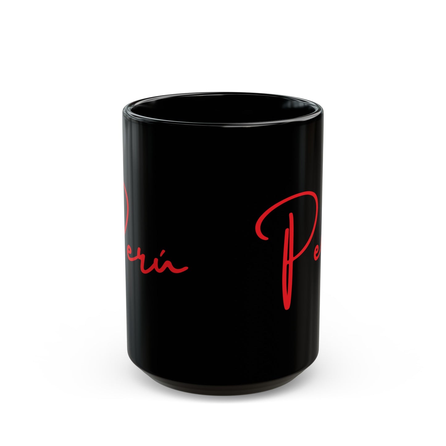 Best Peruvian Coffee Black Mug (11oz, 15oz) "Peru"