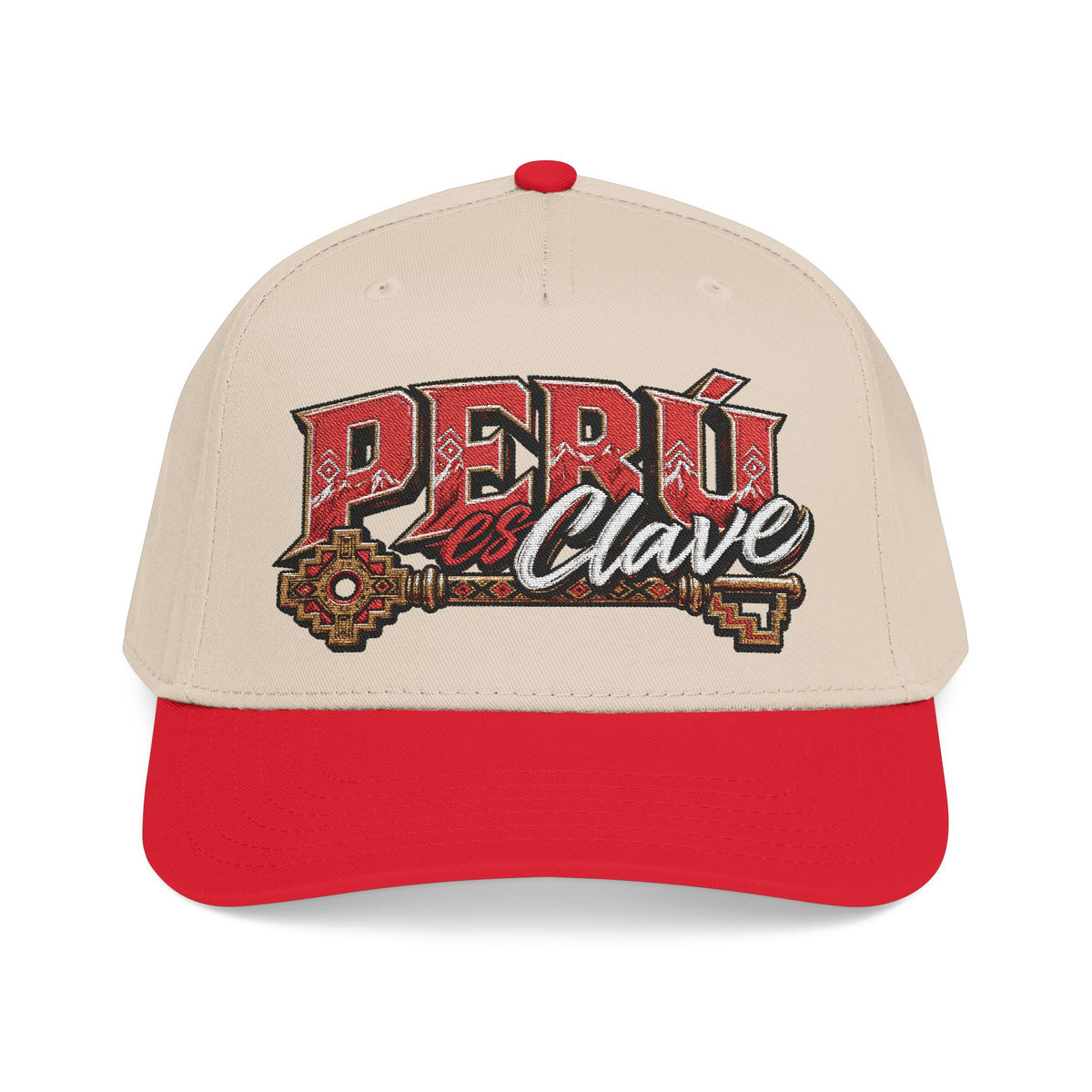 Best Peru Es Clave Embroidered Cap USA