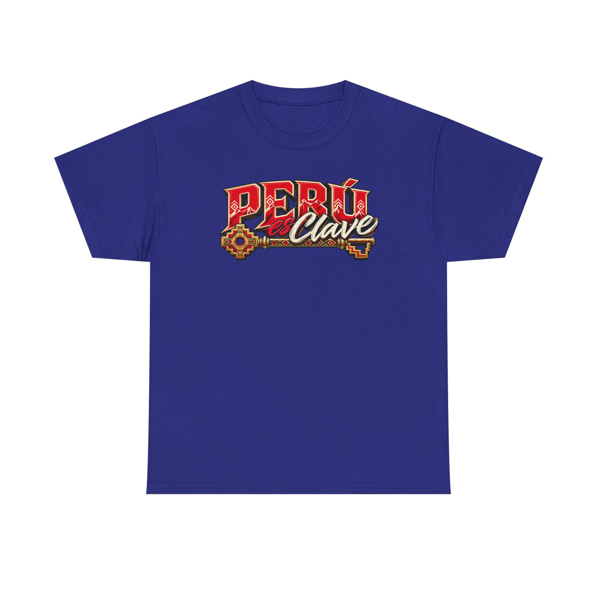 Best Perú es Clave T-Shirt - Gold Key & Andes Peruvian Tee