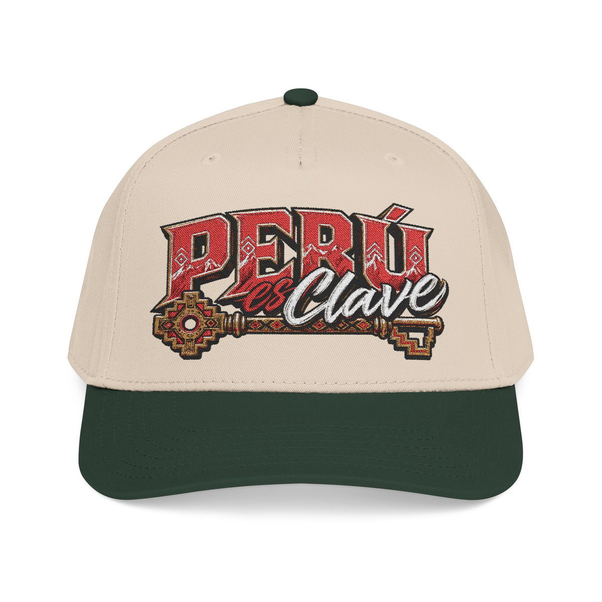Best Peru Es Clave Embroidered Cap USA