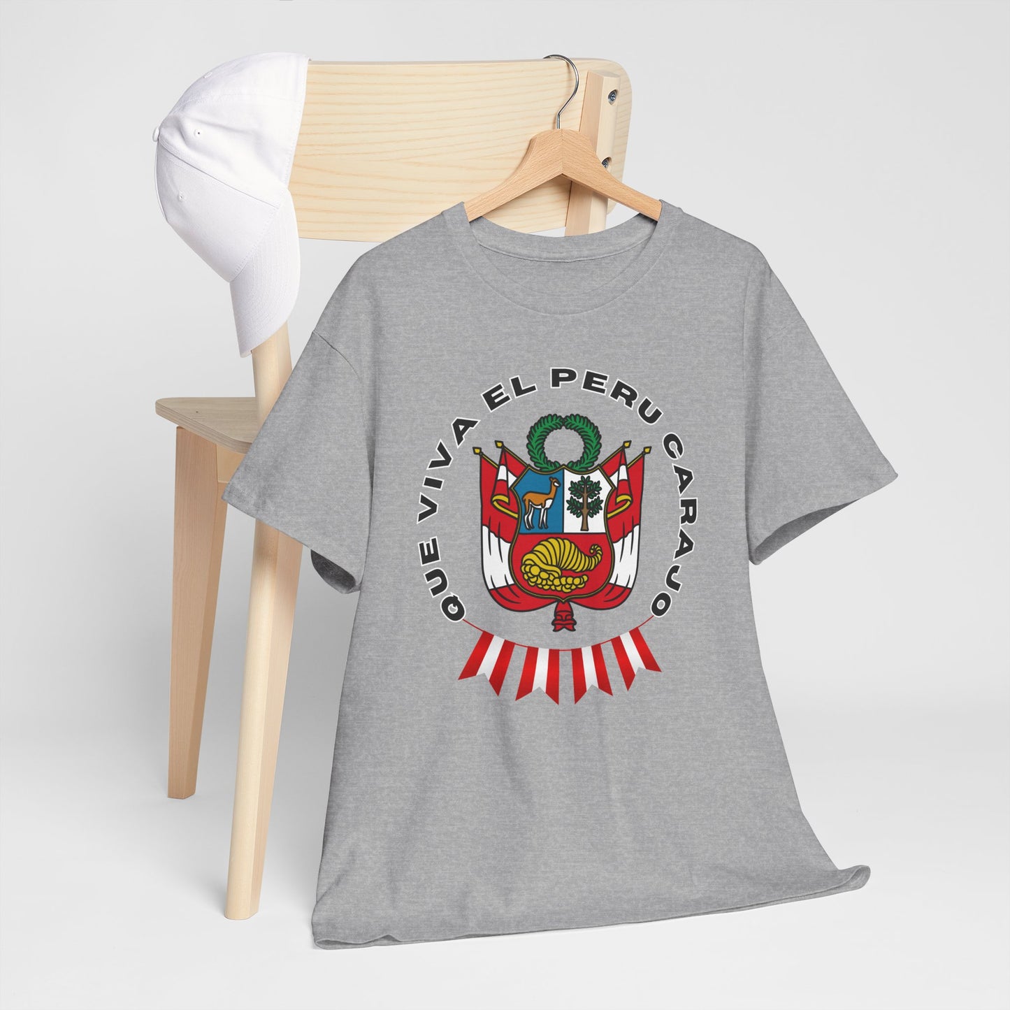 Best Que Viva El Peru Carajo T-Shirt USA Unisex Pride Tee