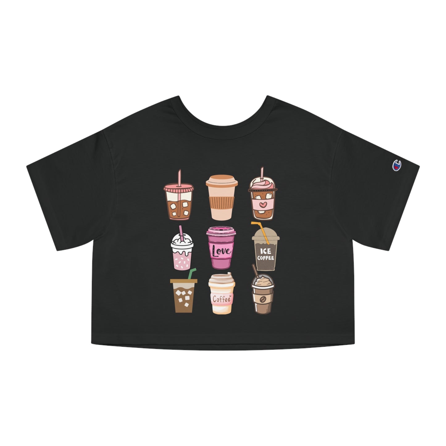 Best Cropped Coffee T-Shirt "Coffee Mugs for Coffee Lovers"