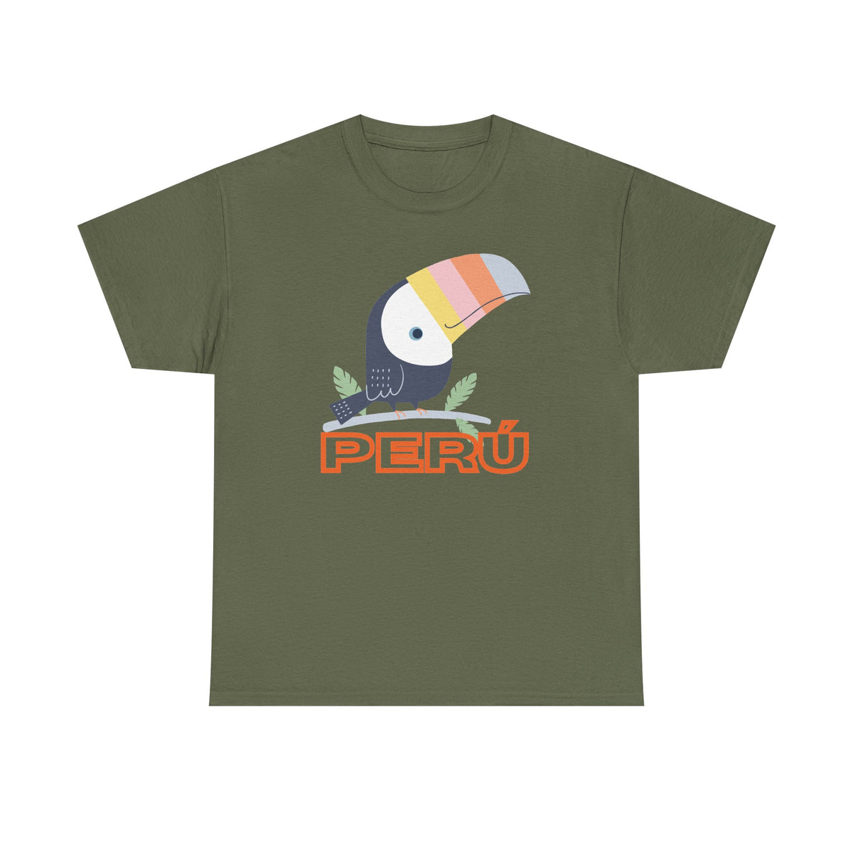 Best Peru Colorful Toucan T-Shirt USA Unisex Tropical Bird Tee