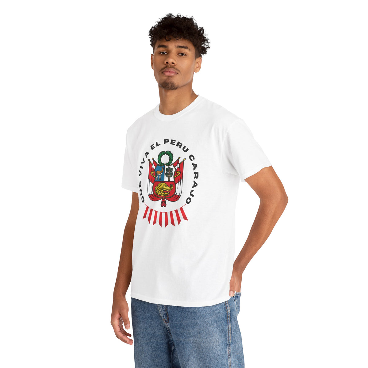 Best Que Viva El Peru Carajo T-Shirt USA Unisex Pride Tee