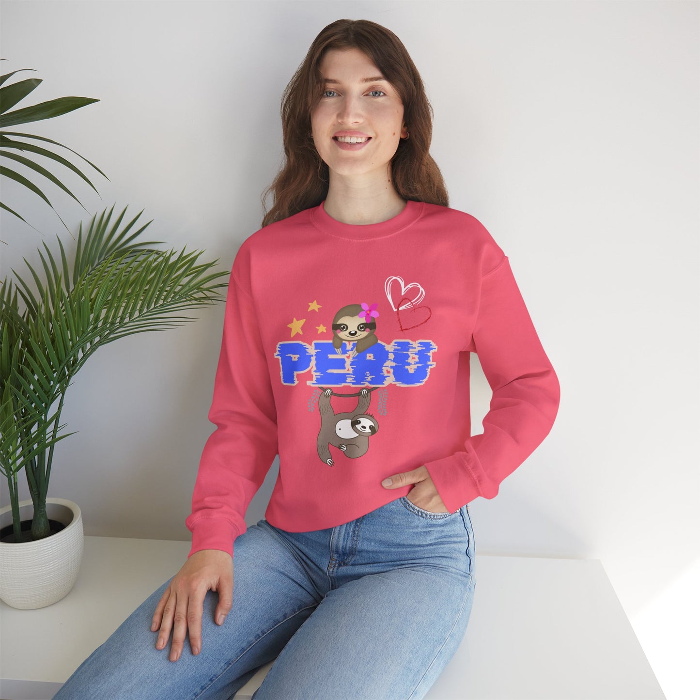 Best Peruvian Unisex Sweatshirt "PERU Jungle Love"