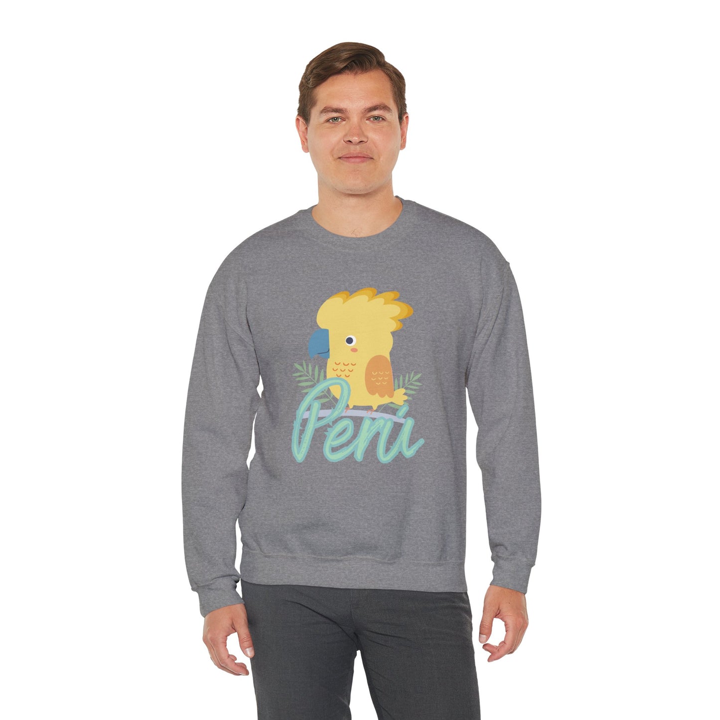 Best Peruvian Unisex Sweatshirt "Gallito de las Rocas"