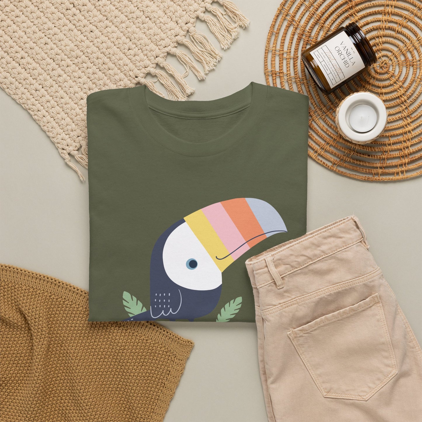 Best Peru Colorful Toucan T-Shirt USA Unisex Tropical Bird Tee