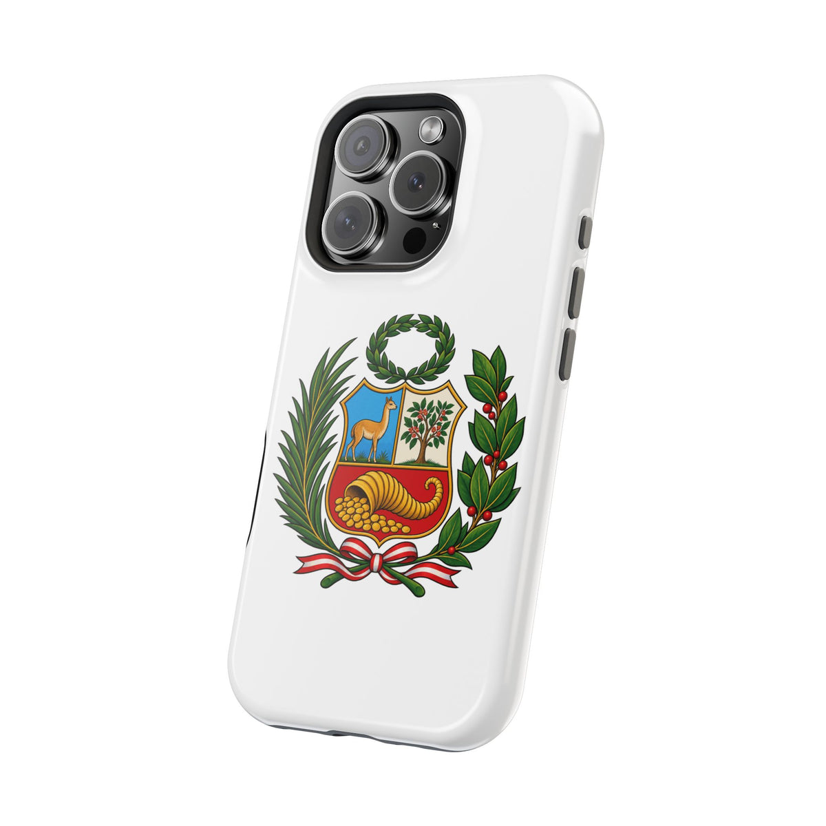 Best Peru Coat of Arms Phone Case - Escudo Nacional Gift