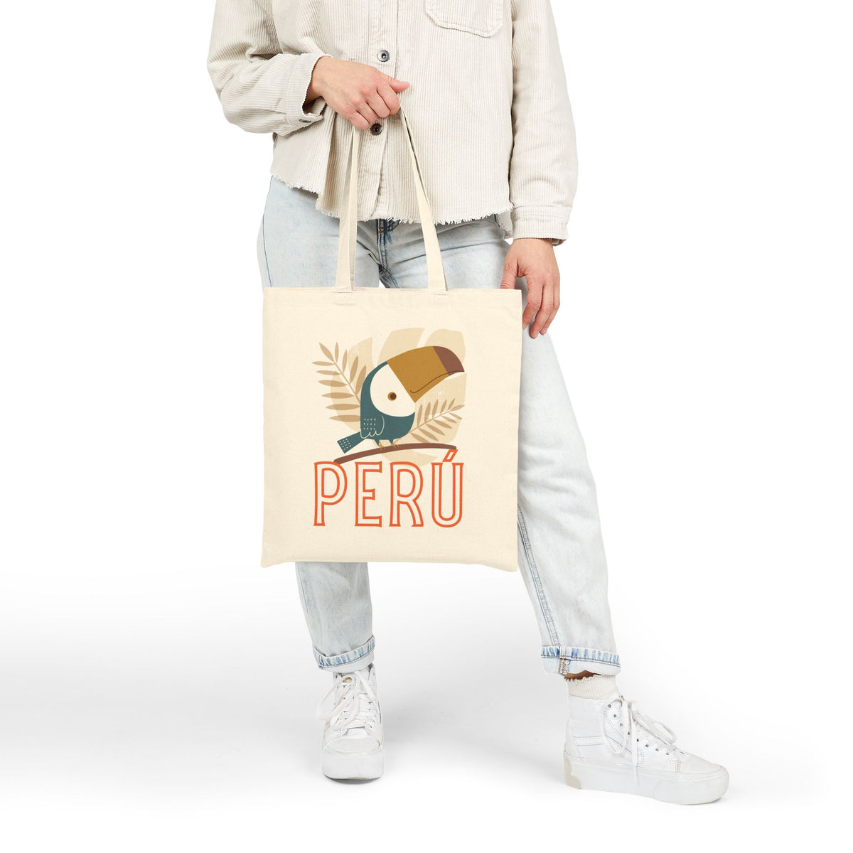 Best Peruvian Canvas Tote Bag "Tucán Perú"