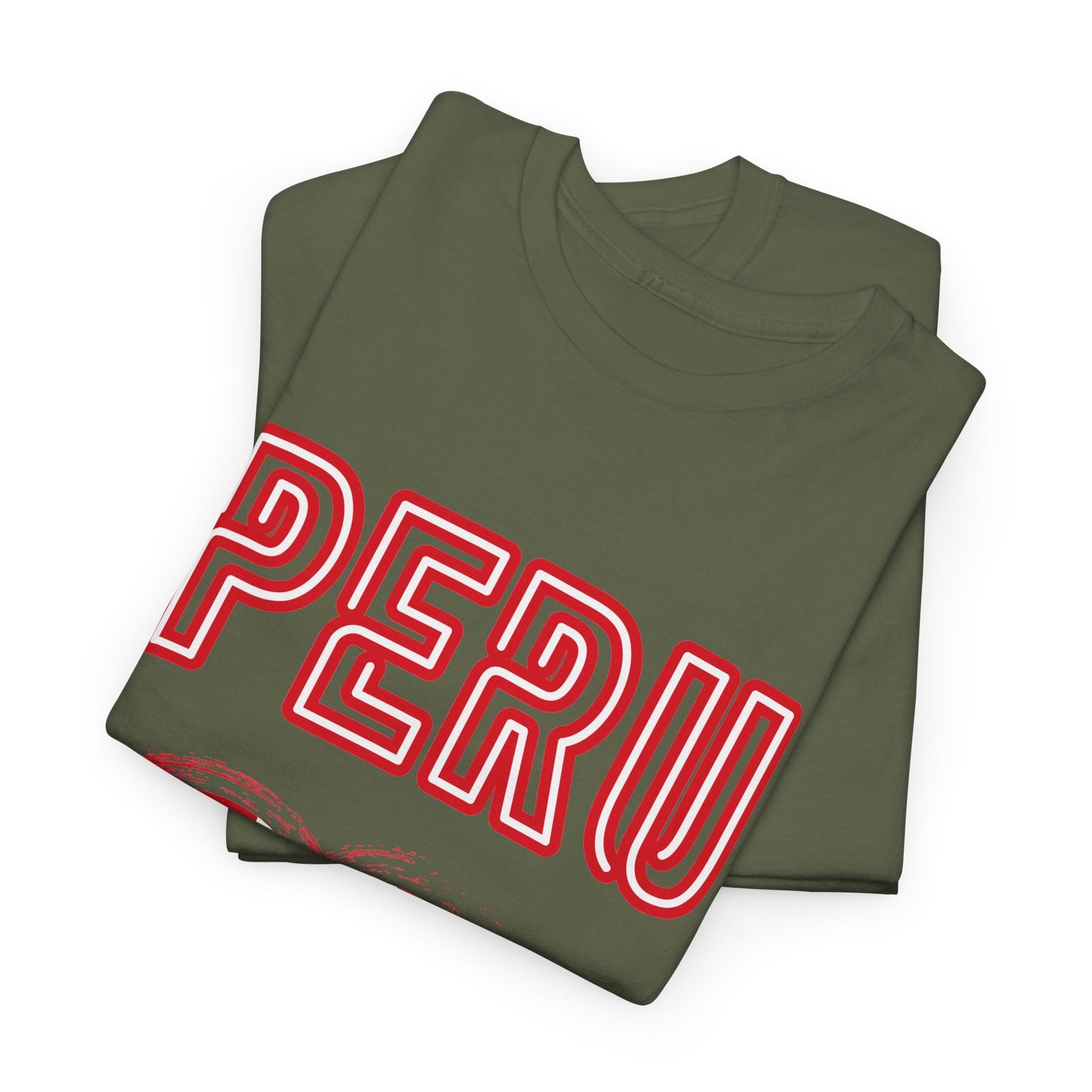 Best Peru Heart Flag T-Shirt - Peruvian Pride Tee