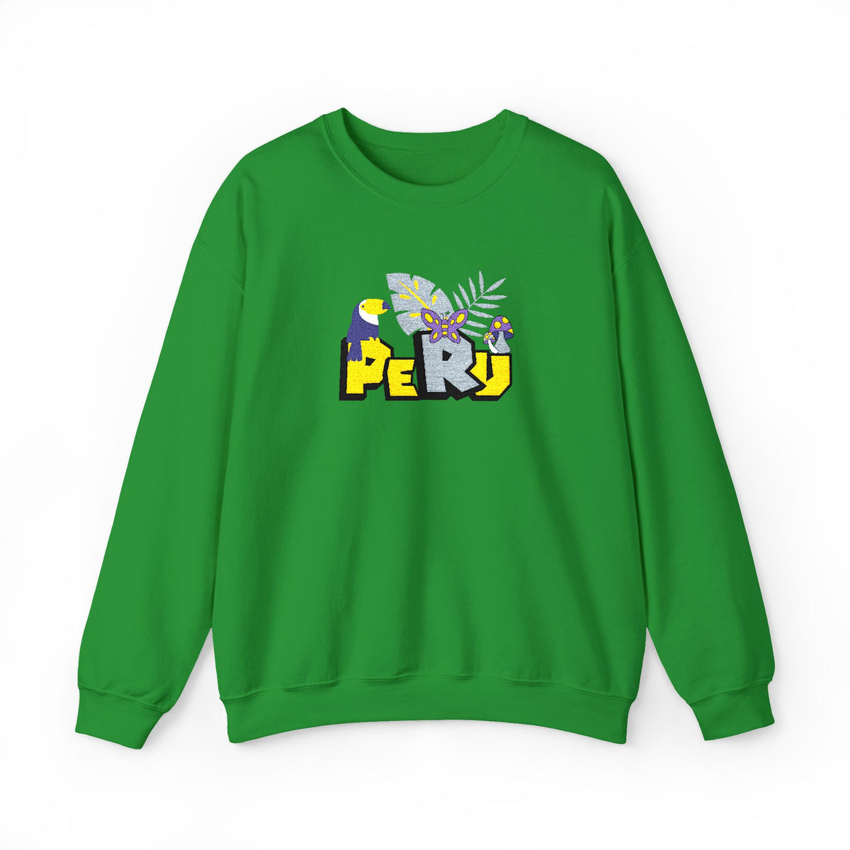 Best Peru Jungle Embroidered Sweatshirt USA