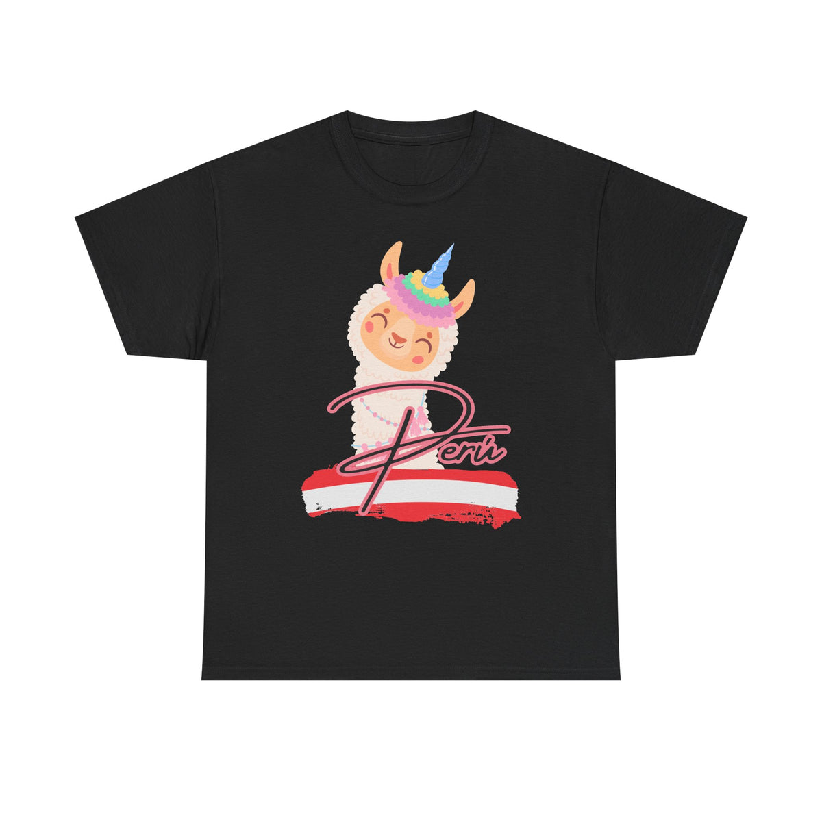 Best Peru Unicorn Llama T-Shirt USA Unisex Cute Peru Pride Tee