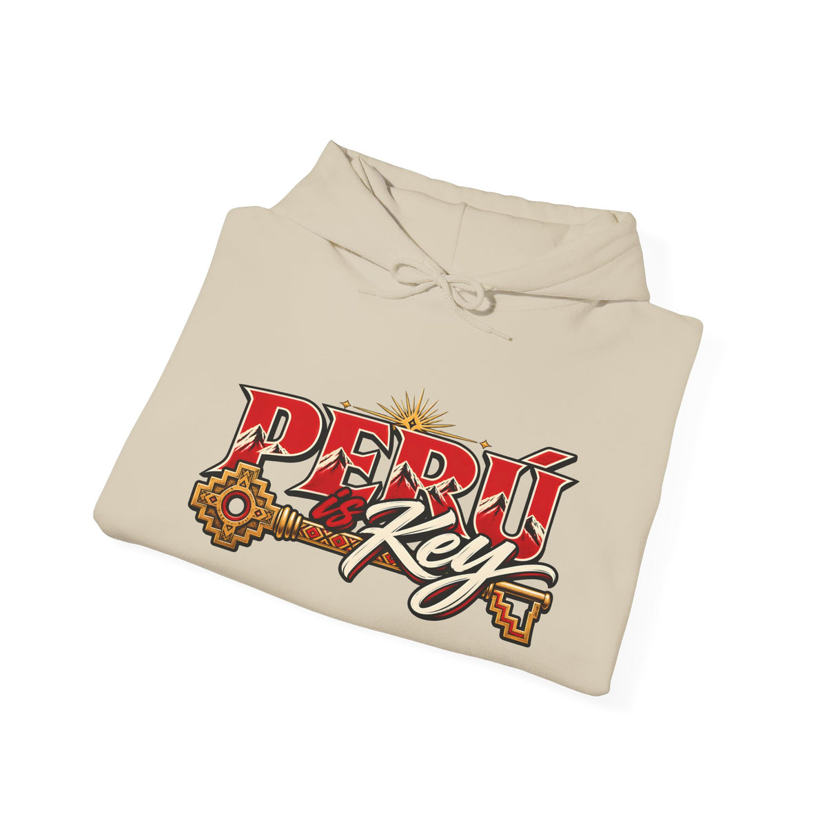 Best Peru is Key Hoodie - Golden Sun & Andes Peruvian Gift