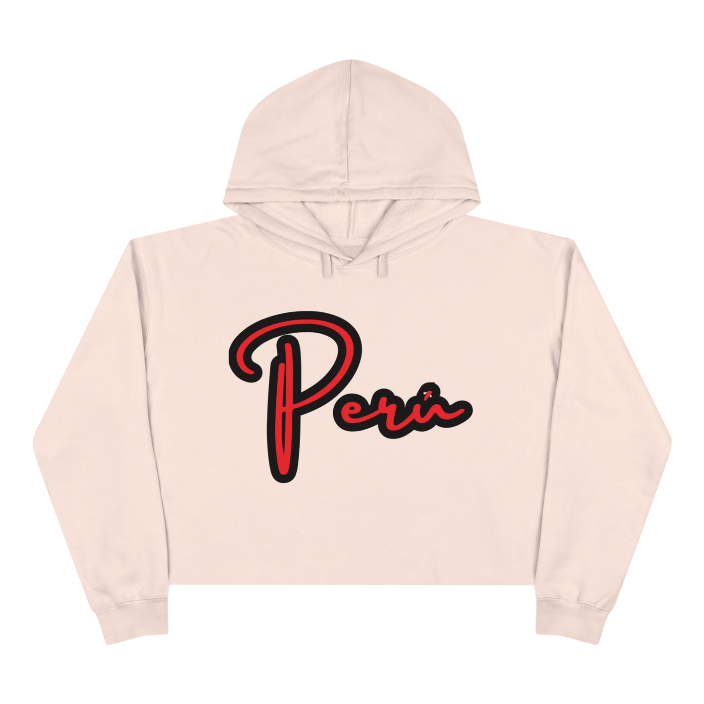 Peruvian Crop Hoodie "Peru"