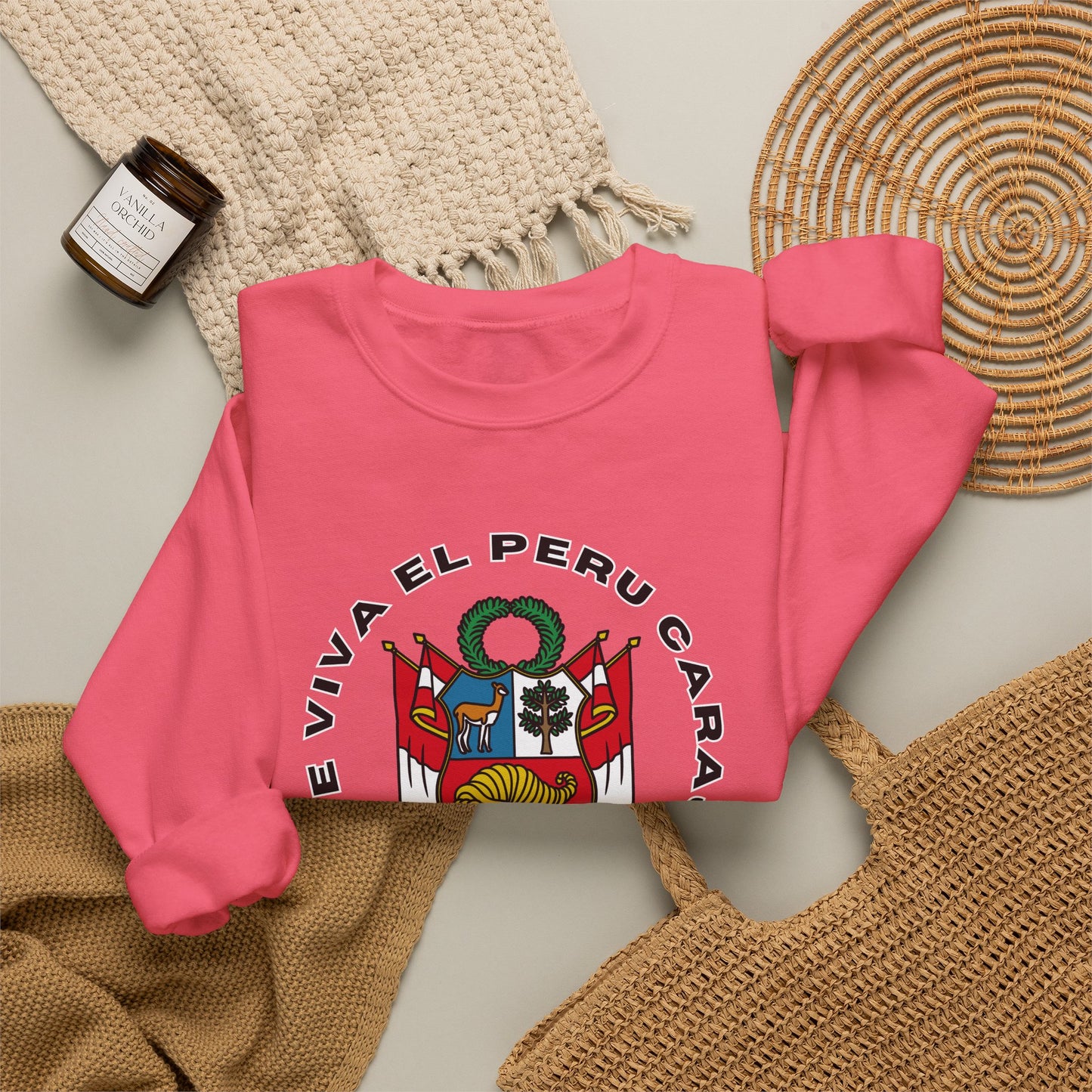 Best Peruvian Unisex Sweatshirt "PERU Escarapela"