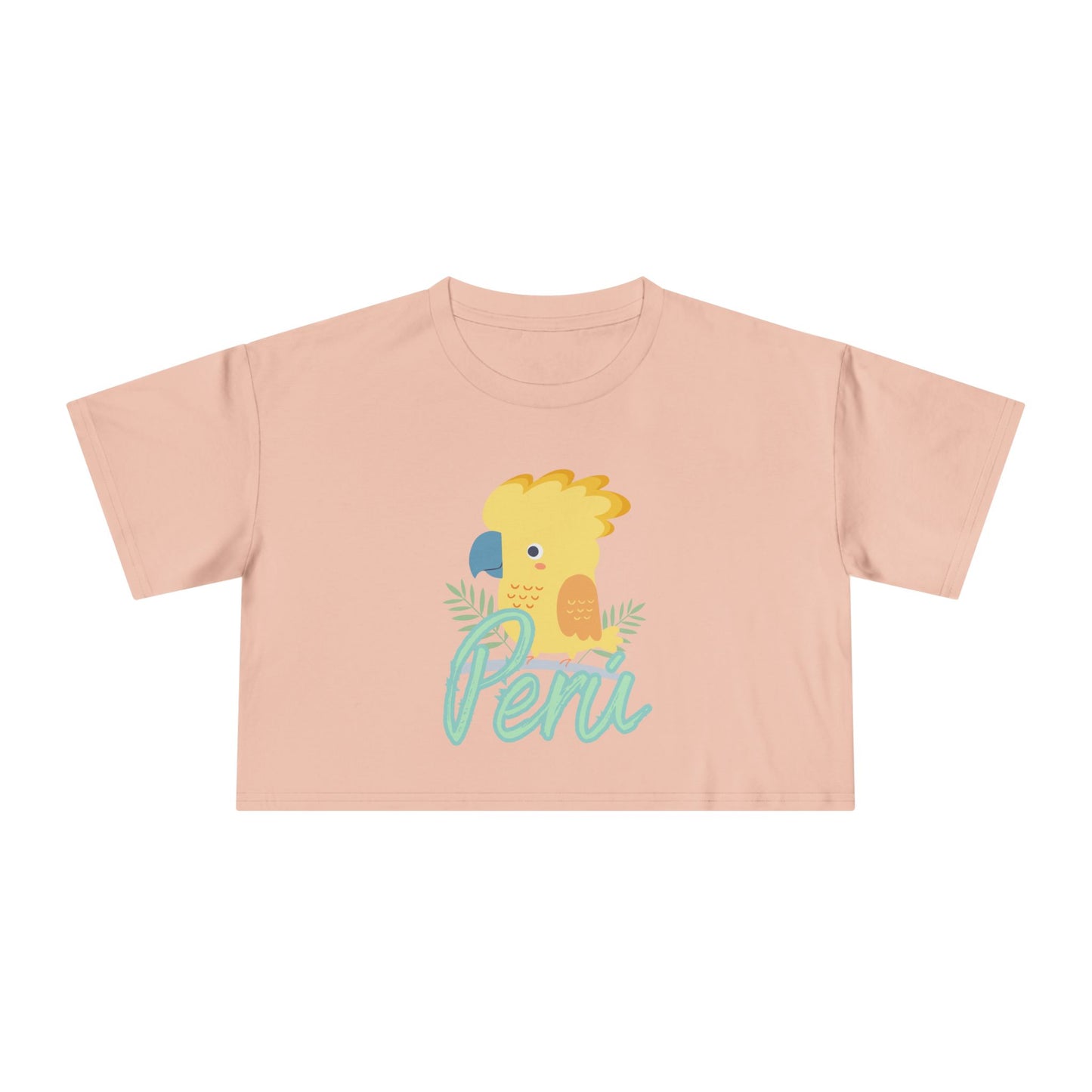 Best Peru Cockatoo Crop Top | Peruvian Gift USA