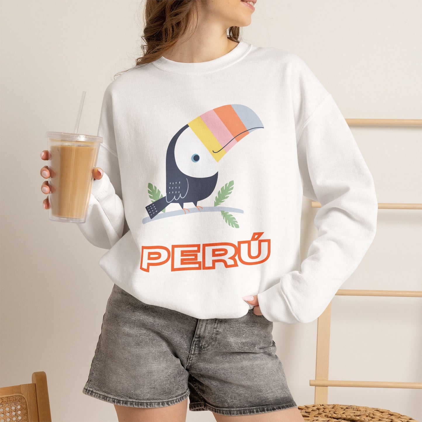 Best Peruvian Unisex Sweatshirt "Tropical Peru"