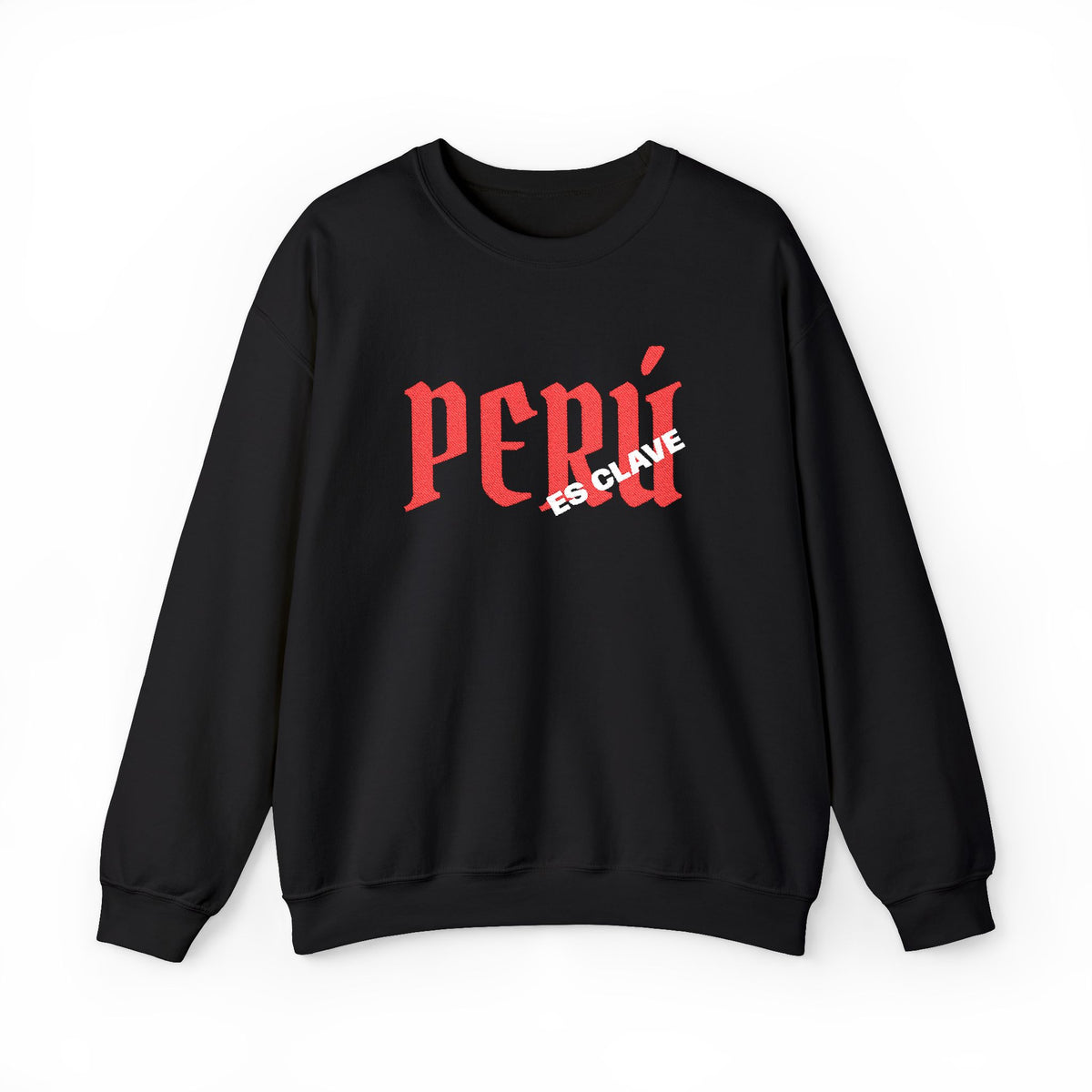 Best Peru Es Clave Embroidered Sweatshirt USA