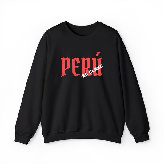 Best Peru Es Clave Embroidered Sweatshirt USA
