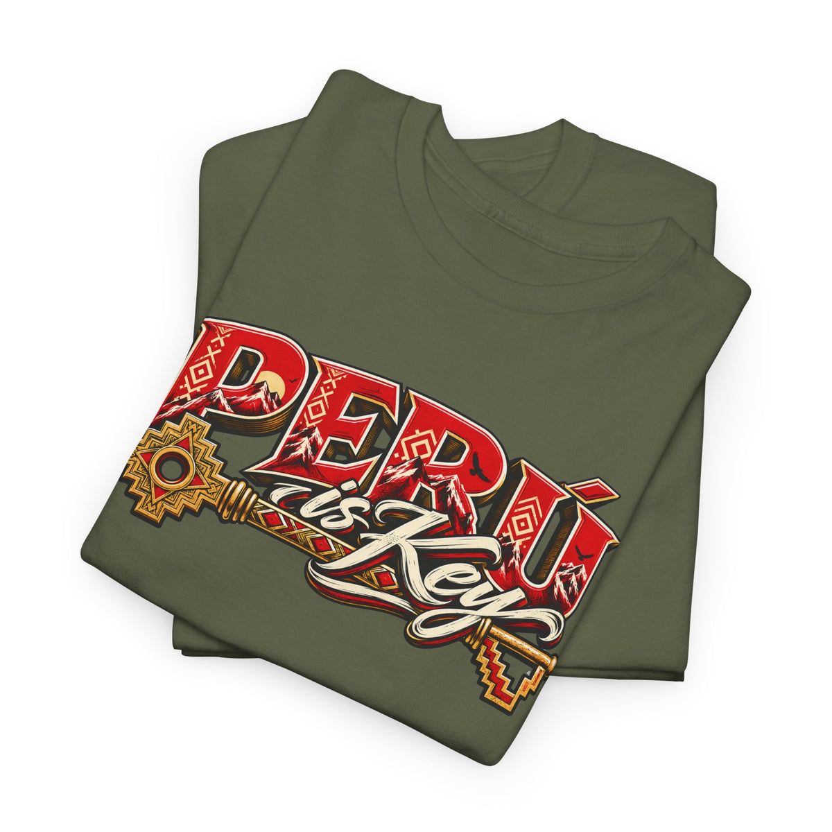 Best Peru is Key T-Shirt - Andes Sun & Condor Peruvian Tee